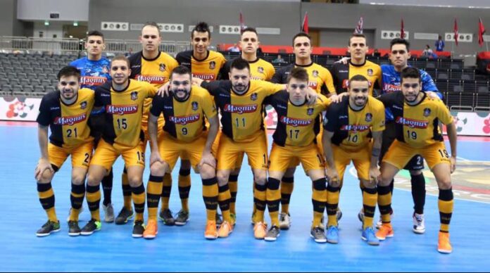 O Sorocaba Futsal é o melhor time de futsal do Brasil, somando uma década de vitórias no futsal brasileiro e mundial. Imagem: Divulgação/Conmebol/Direitos Reservados